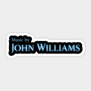 john williams Sticker